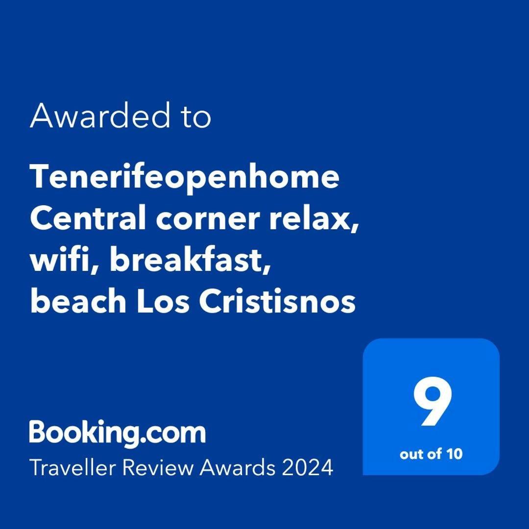Tenerifeopenhome Central Corner Relax, Wifi, Breakfast, Beach Los Cristisnos Arona  Kültér fotó